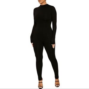 Naked Wardrobe Brand New  Black Jumpsuit Medium